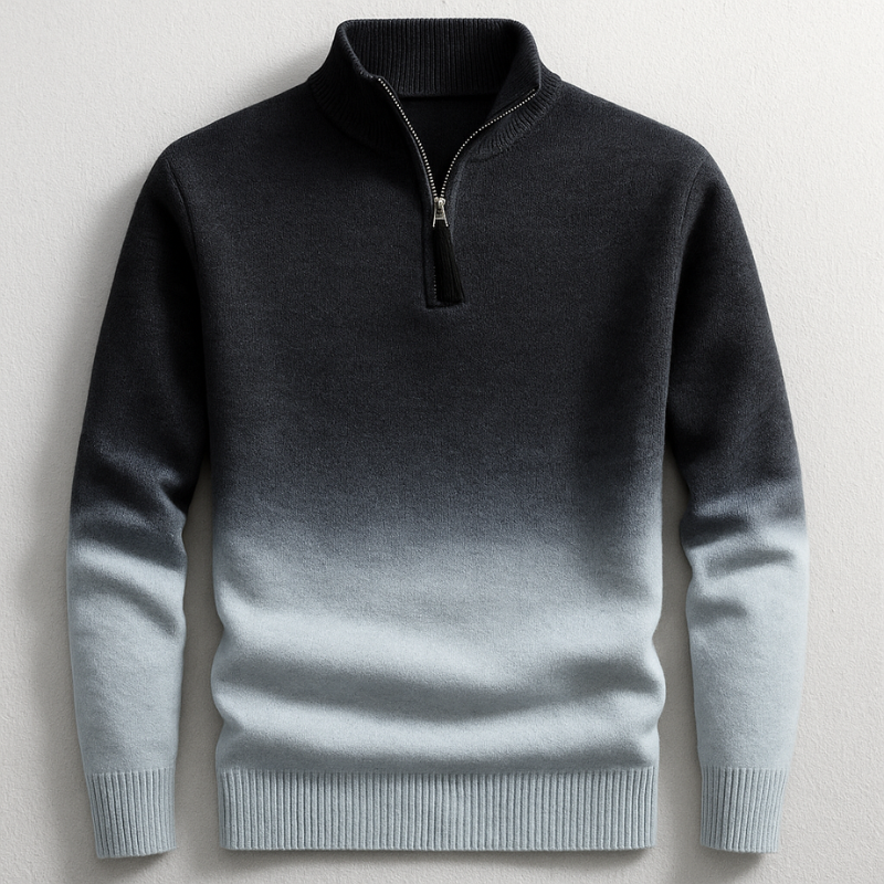Ethan Ombre Quarter-Zip