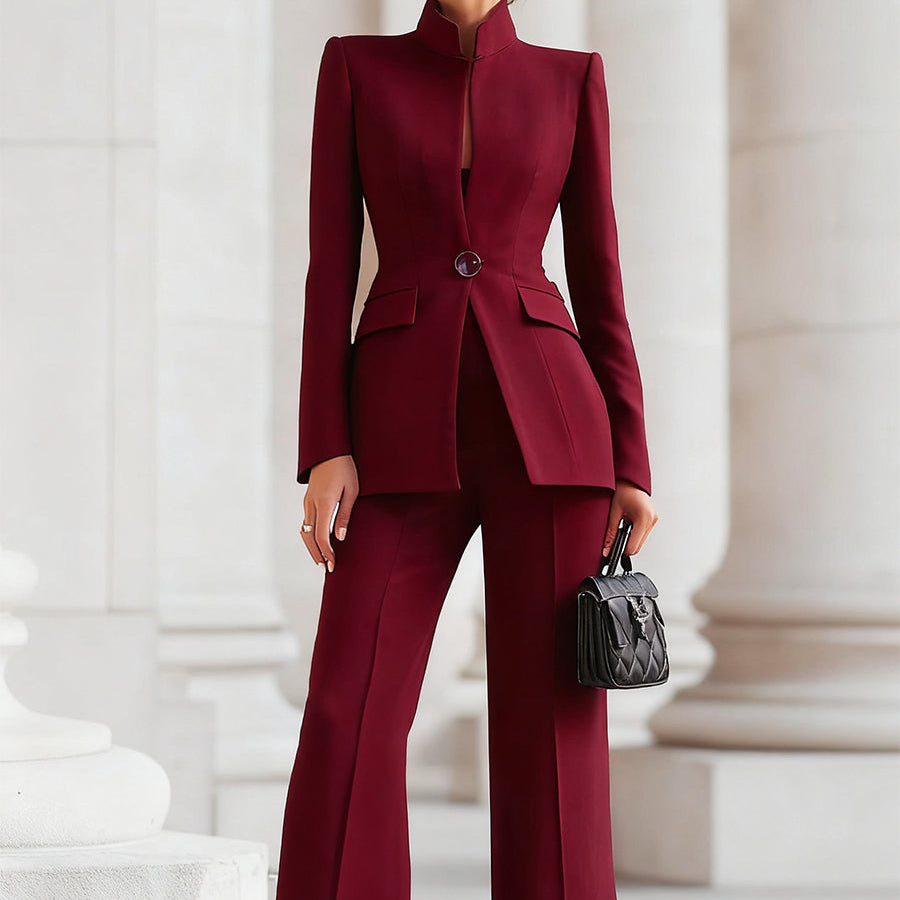 Victoria Wide Leg Tailored Suit