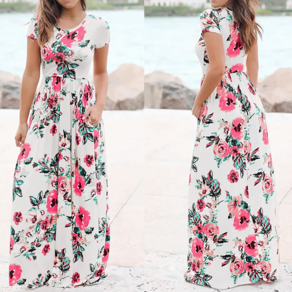 Emily Myers Floral Maxi Dress