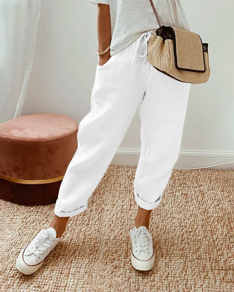 Quinn Tailored Stretch Trousers