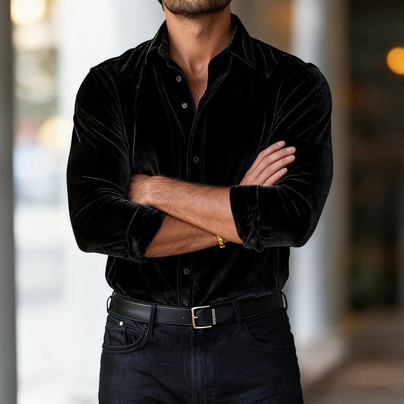 Jerome Luxe Velvet Shirt