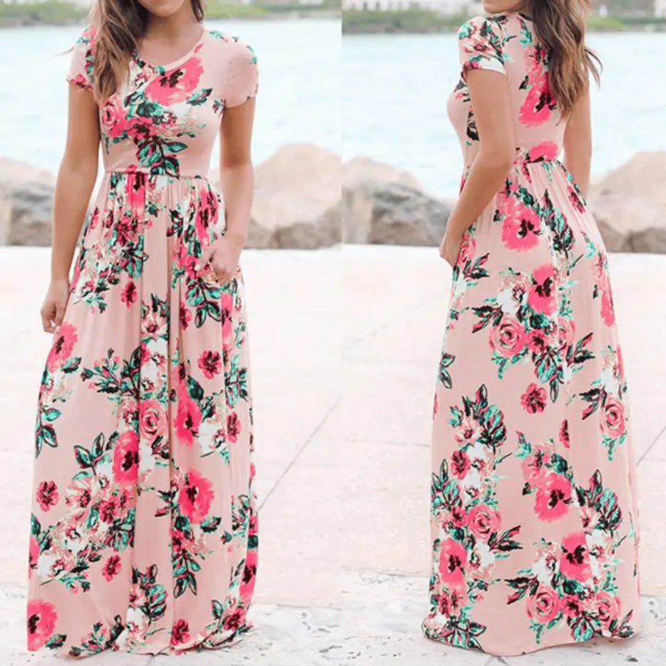 Emily Myers Floral Maxi Dress