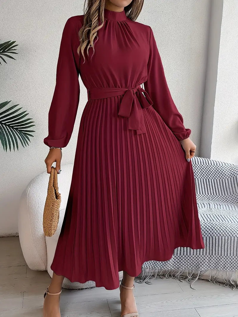 Celeste Pleated Midi Dress