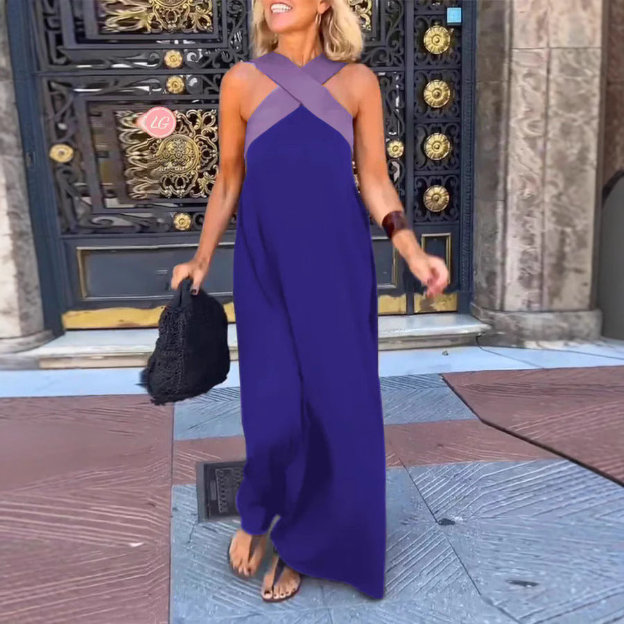Ivy Breathable Crossed Maxi Dress