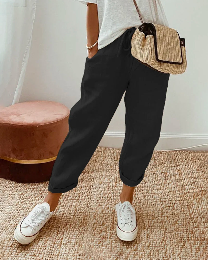 Quinn Tailored Stretch Trousers
