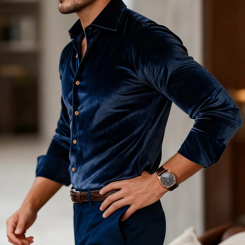 Jerome Luxe Velvet Shirt