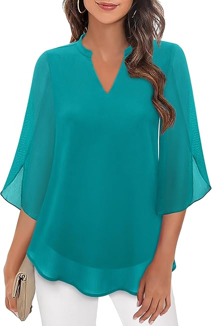 Sophia Lane Chiffon Blouse