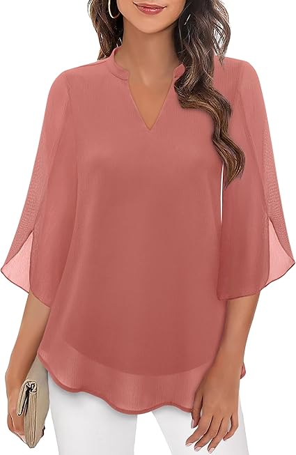 Sophia Lane Chiffon Blouse