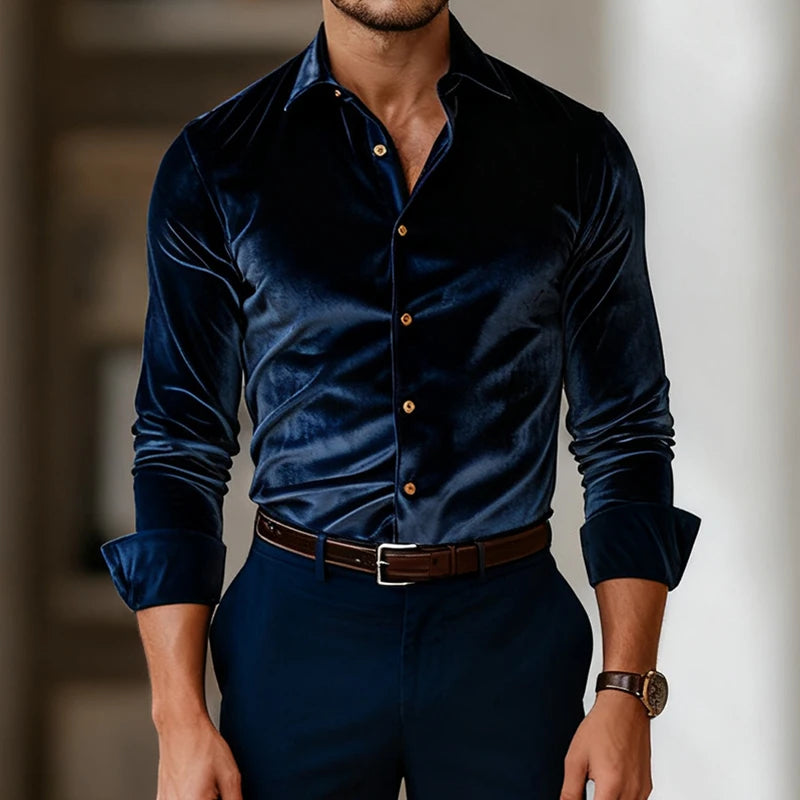 Jerome Luxe Velvet Shirt