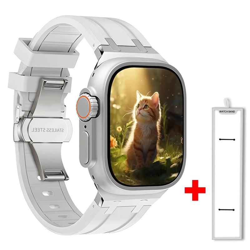 TitaniumGrip Silicone Apple Watch Band