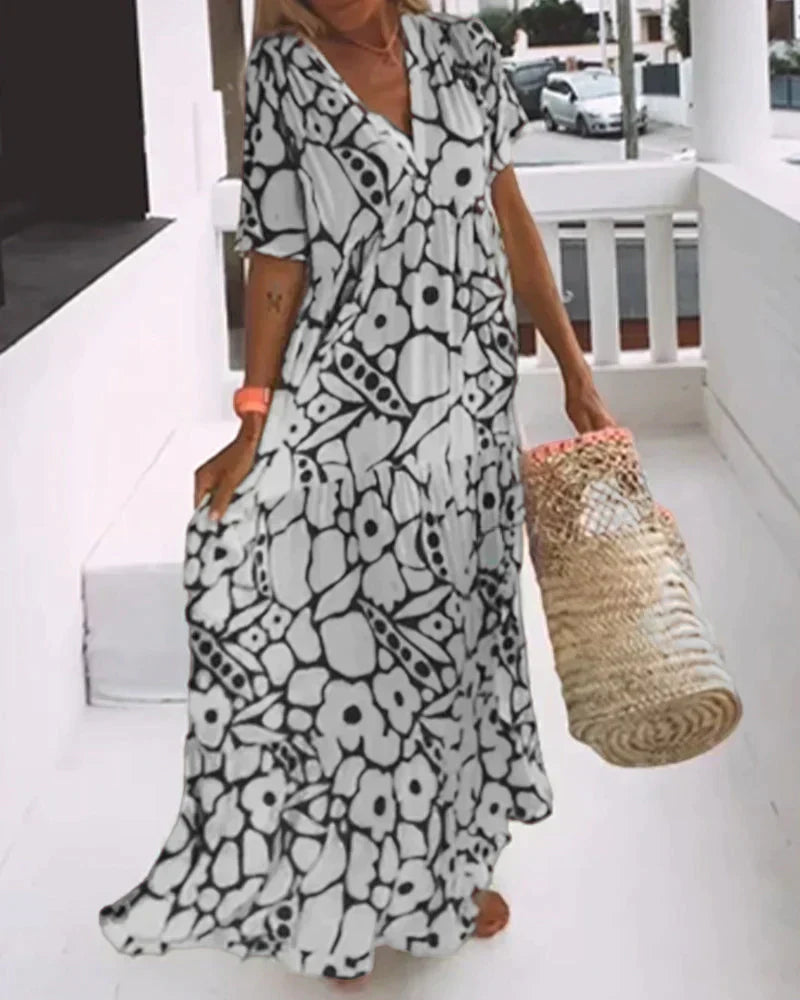 Odette Flowing Lightweight Summer Dress