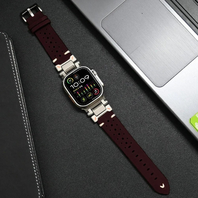 Heritage Touch Leather Apple Watch Band