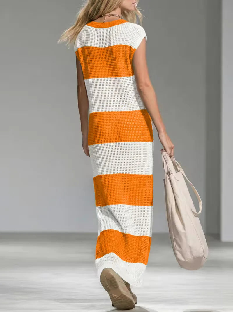 Ava Monroe Lightweight V-Neck Maxi Dress