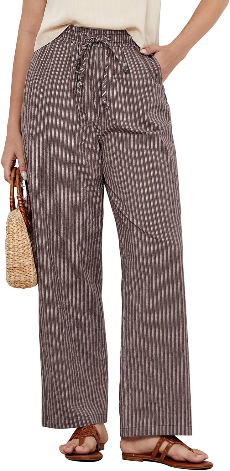 Violet Parker Striped Relaxed Pants