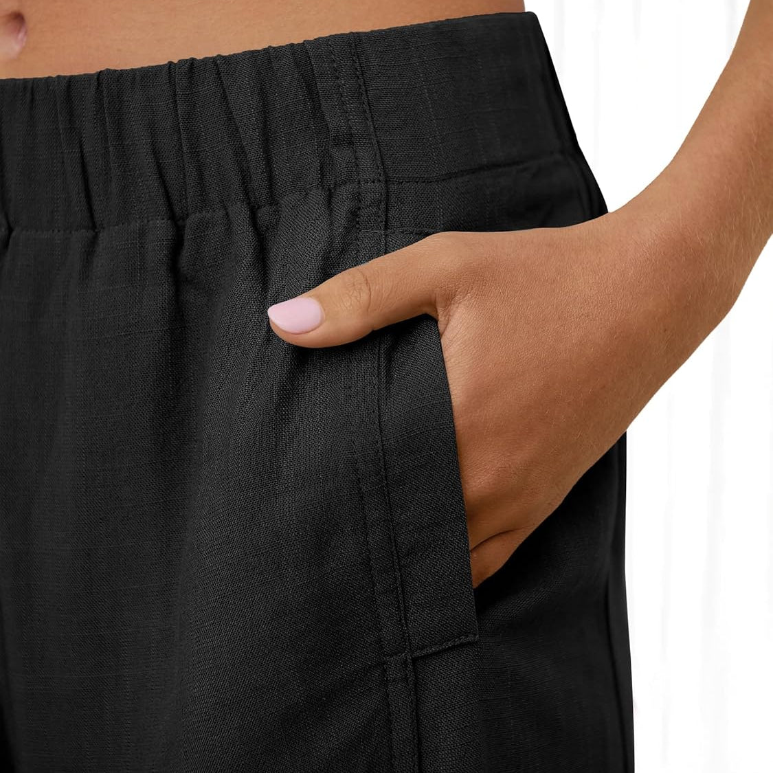Evelyn Lightweight Wide Leg Pants