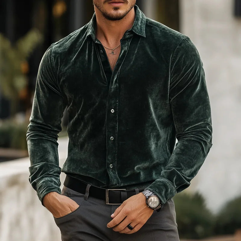 Jerome Luxe Velvet Shirt
