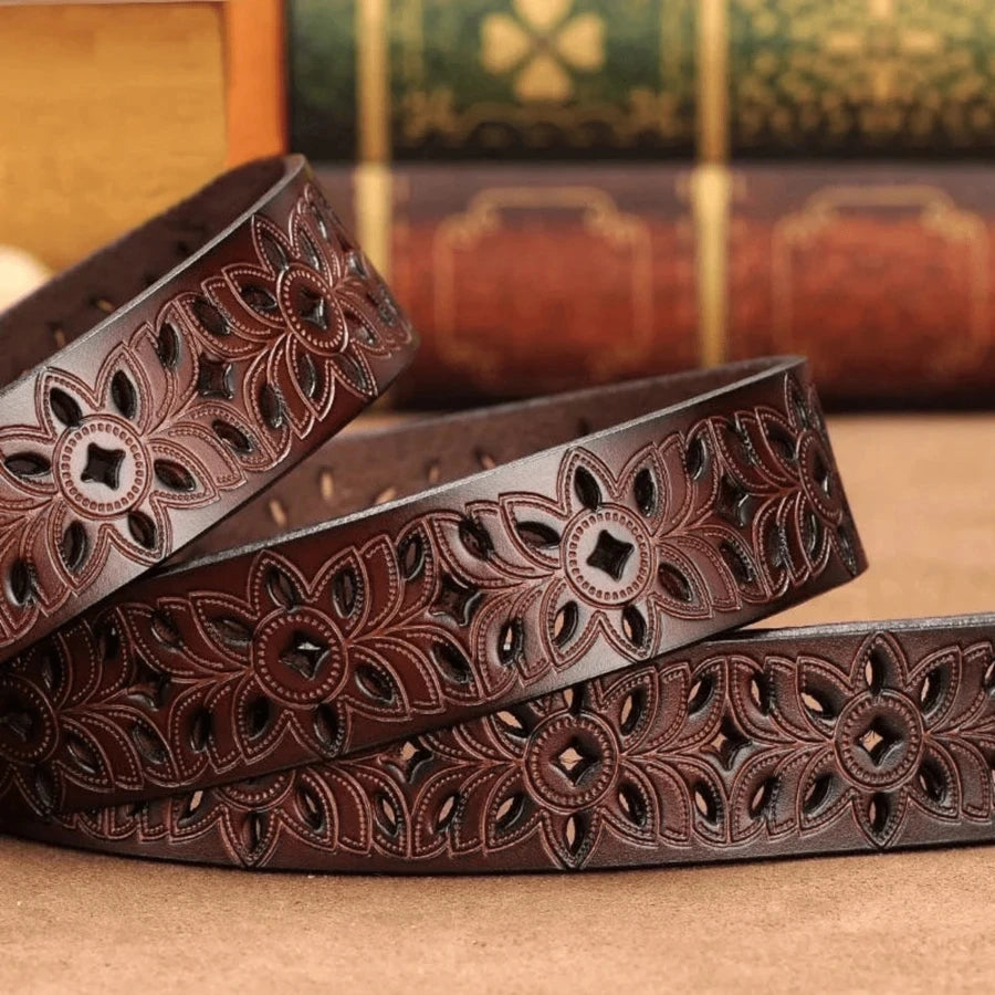 Hunter Pierce Leather Belt