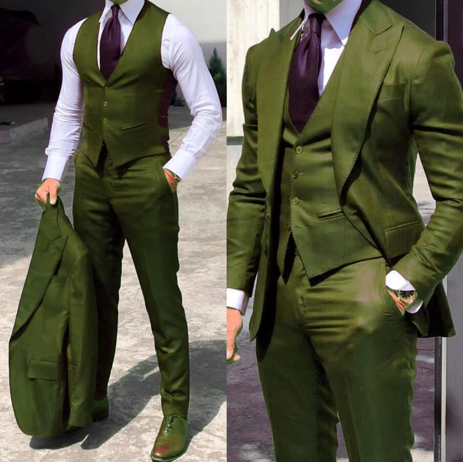 Sterling Tailored Three-Piece Suit