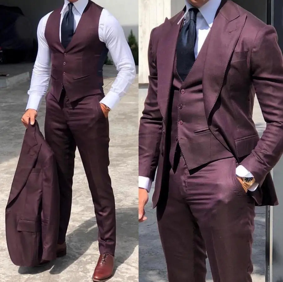 Sterling Tailored Three-Piece Suit