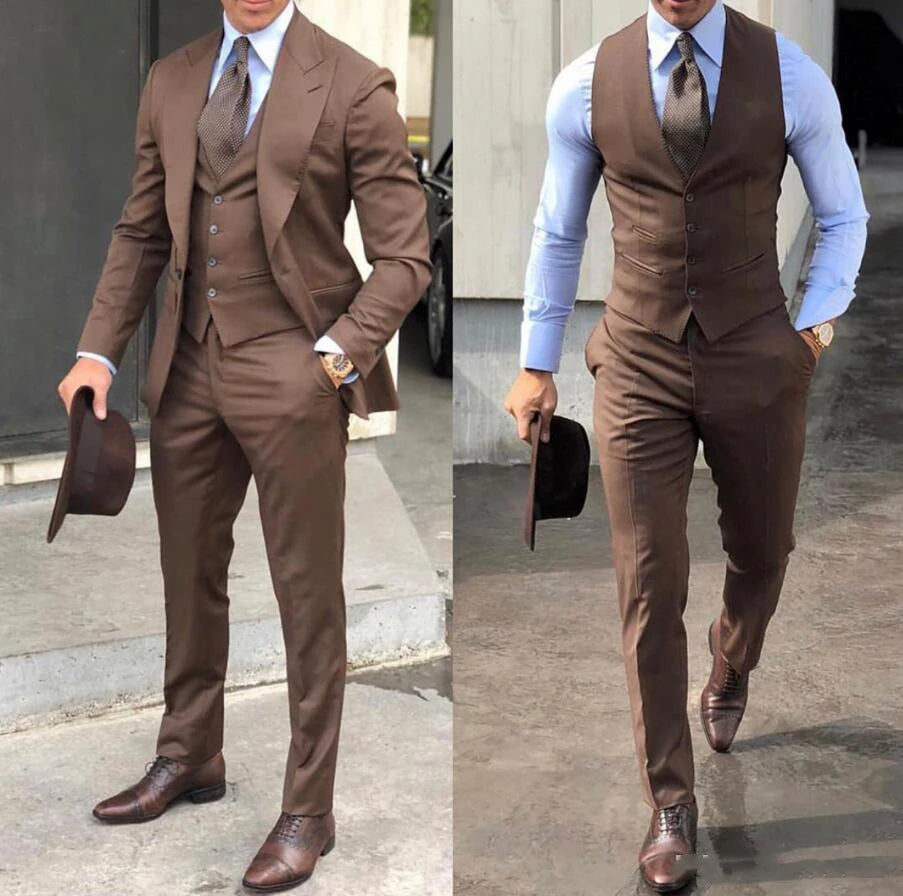 Sterling Tailored Three-Piece Suit
