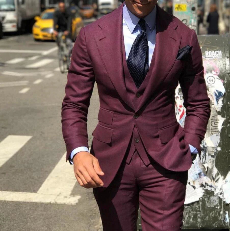 Sterling Tailored Three-Piece Suit