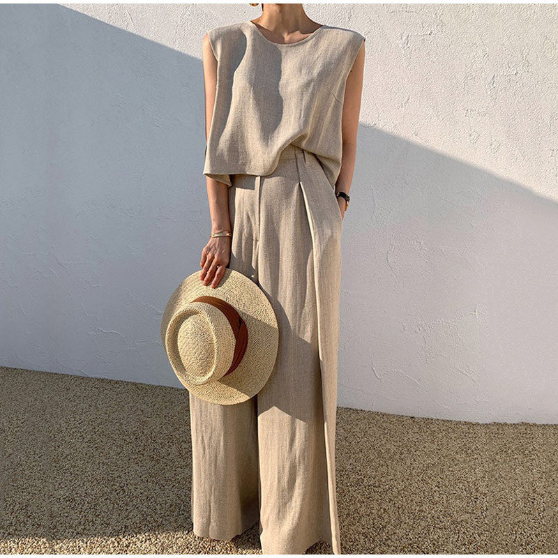 Celeste Sleeveless Relaxed Summer Set