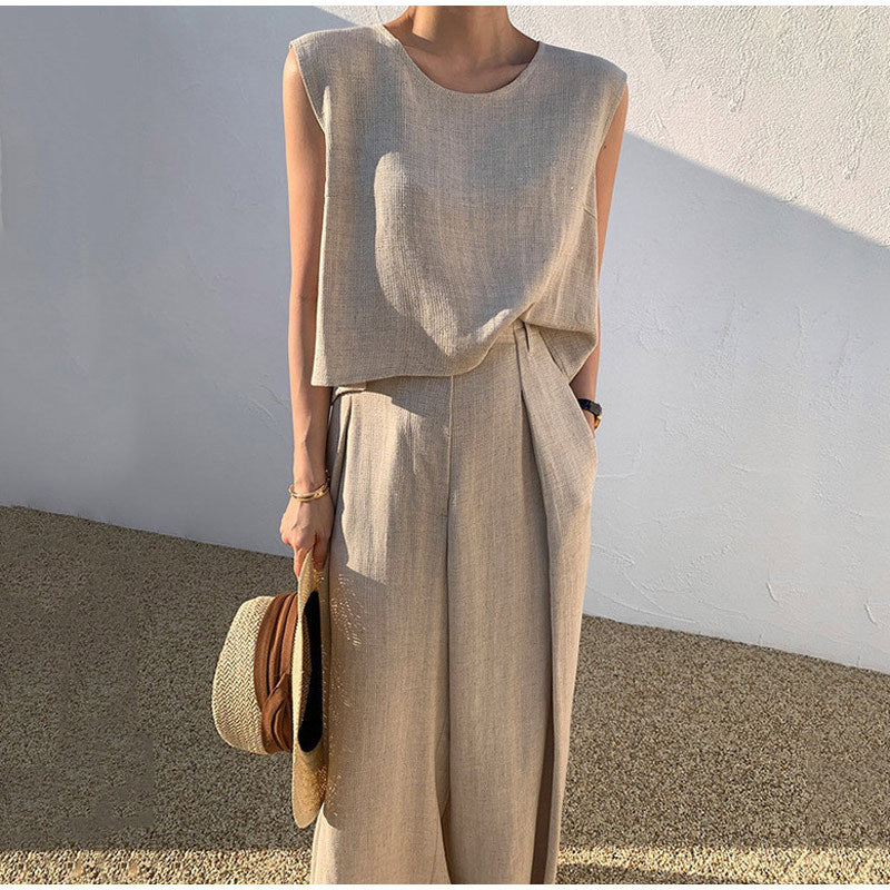 Celeste Sleeveless Relaxed Summer Set
