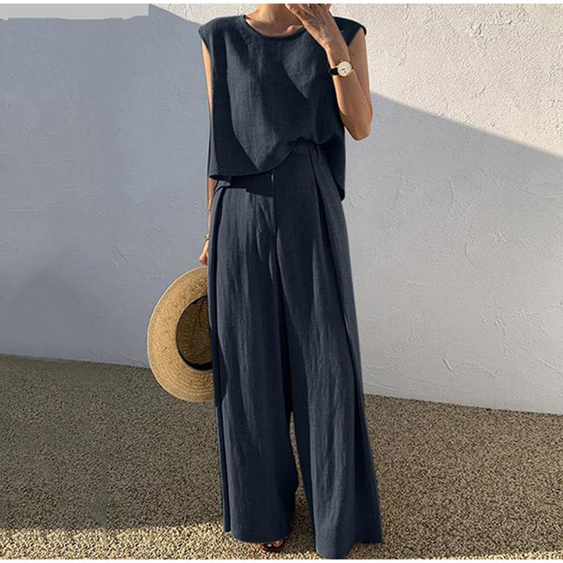 Celeste Sleeveless Relaxed Summer Set
