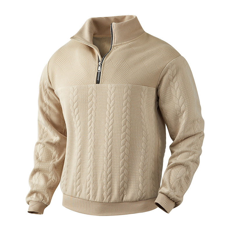 Valentin Mor Quarter Zip Sweater