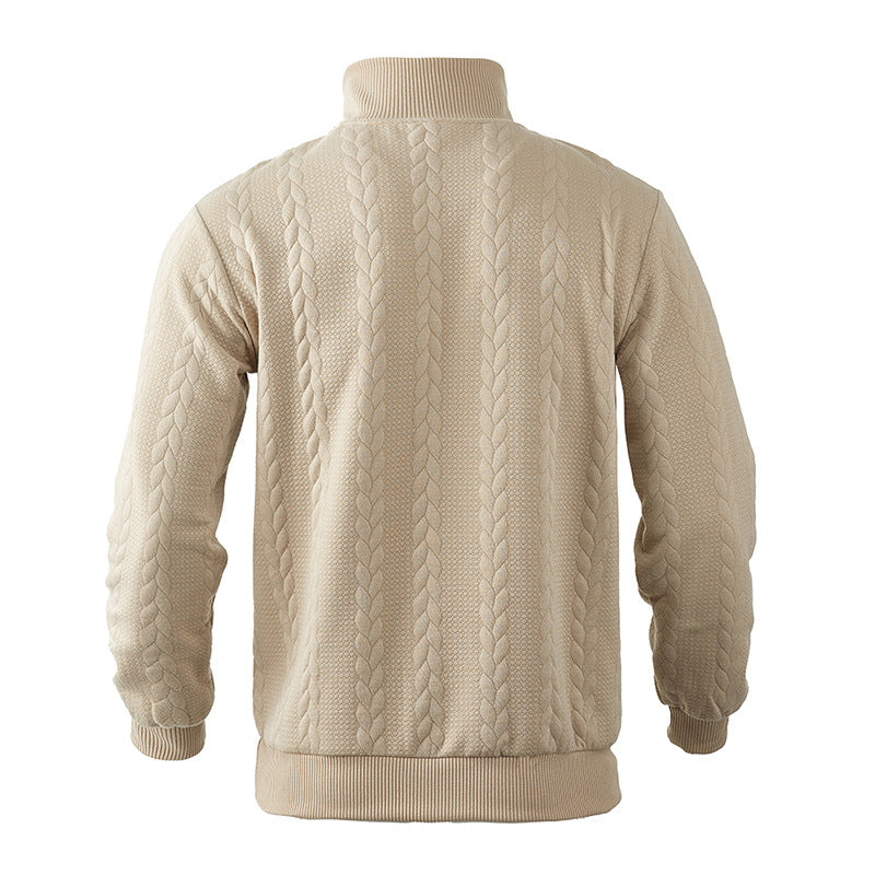 Valentin Mor Quarter Zip Sweater