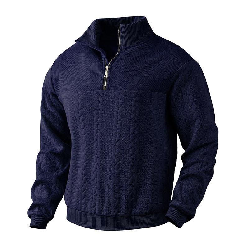 Valentin Mor Quarter Zip Sweater