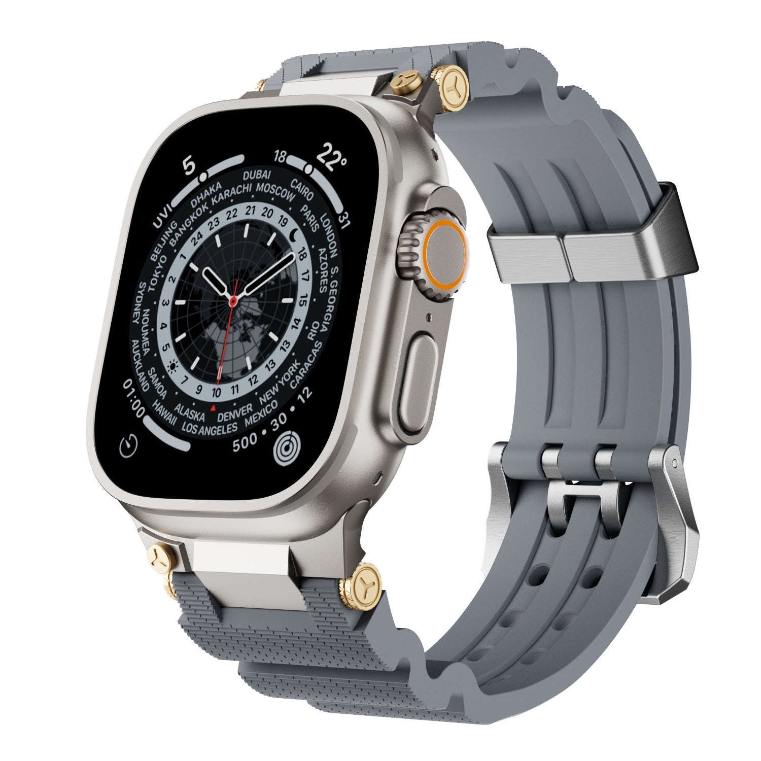 Renzo Nomad Silicone Apple Watch Band