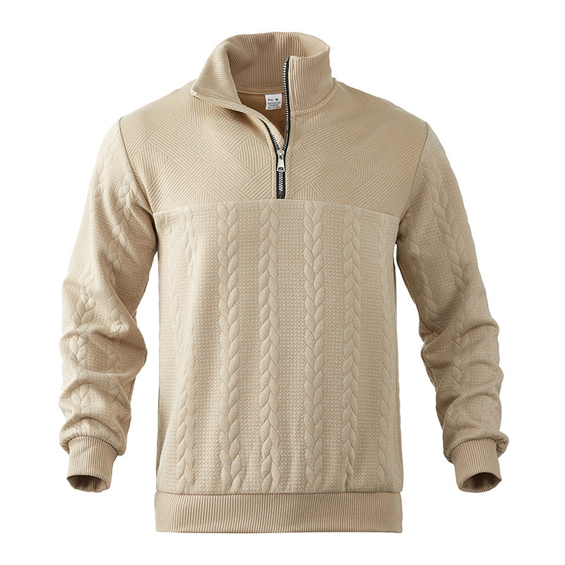 Valentin Mor Quarter Zip Sweater