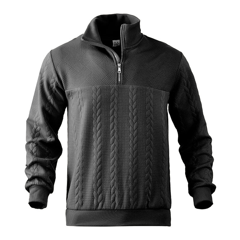 Valentin Mor Quarter Zip Sweater