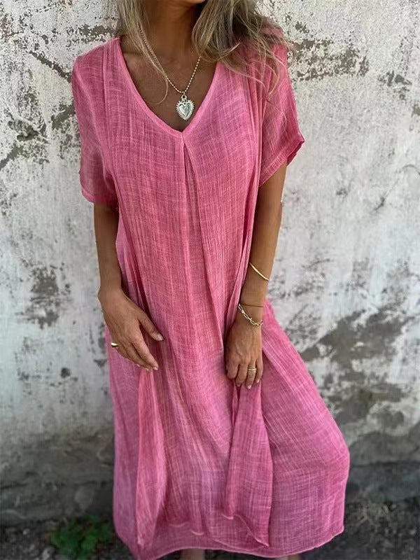 Olivia Grace V-Neck Maxi Dress
