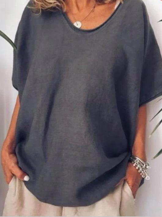 Emma Rose Relaxed Linen Shirt