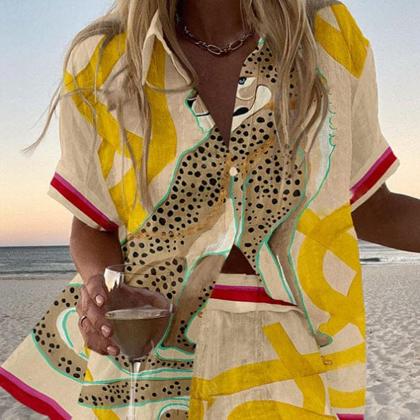 Rosalie Lightweight Printed Summer Set