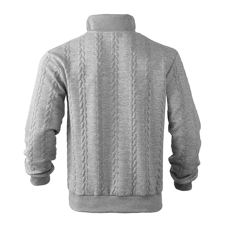 Valentin Mor Quarter Zip Sweater
