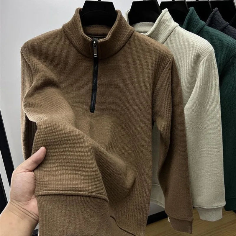 Max Wellington Half-Zip Sweater