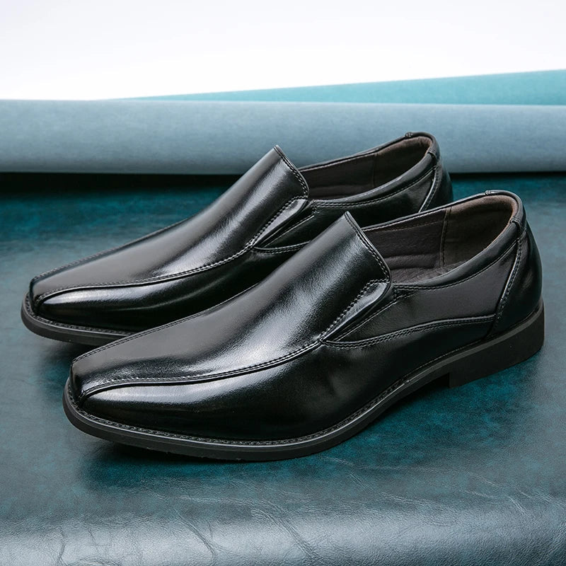 William Stone Leather Loafers