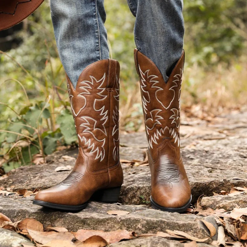 Austin Reed Classic Western Cowboy Boots