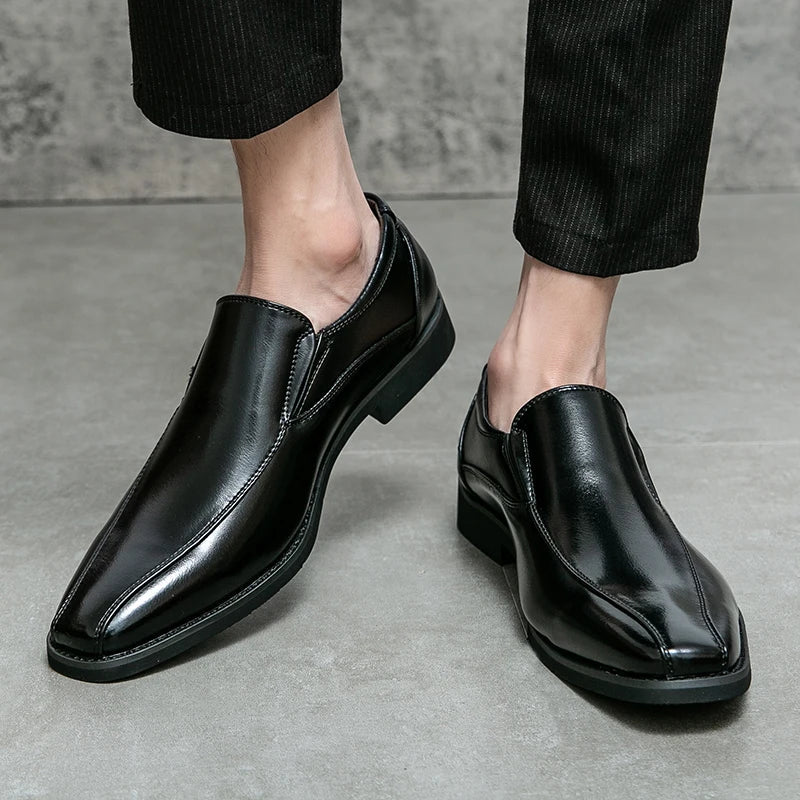 William Stone Leather Loafers