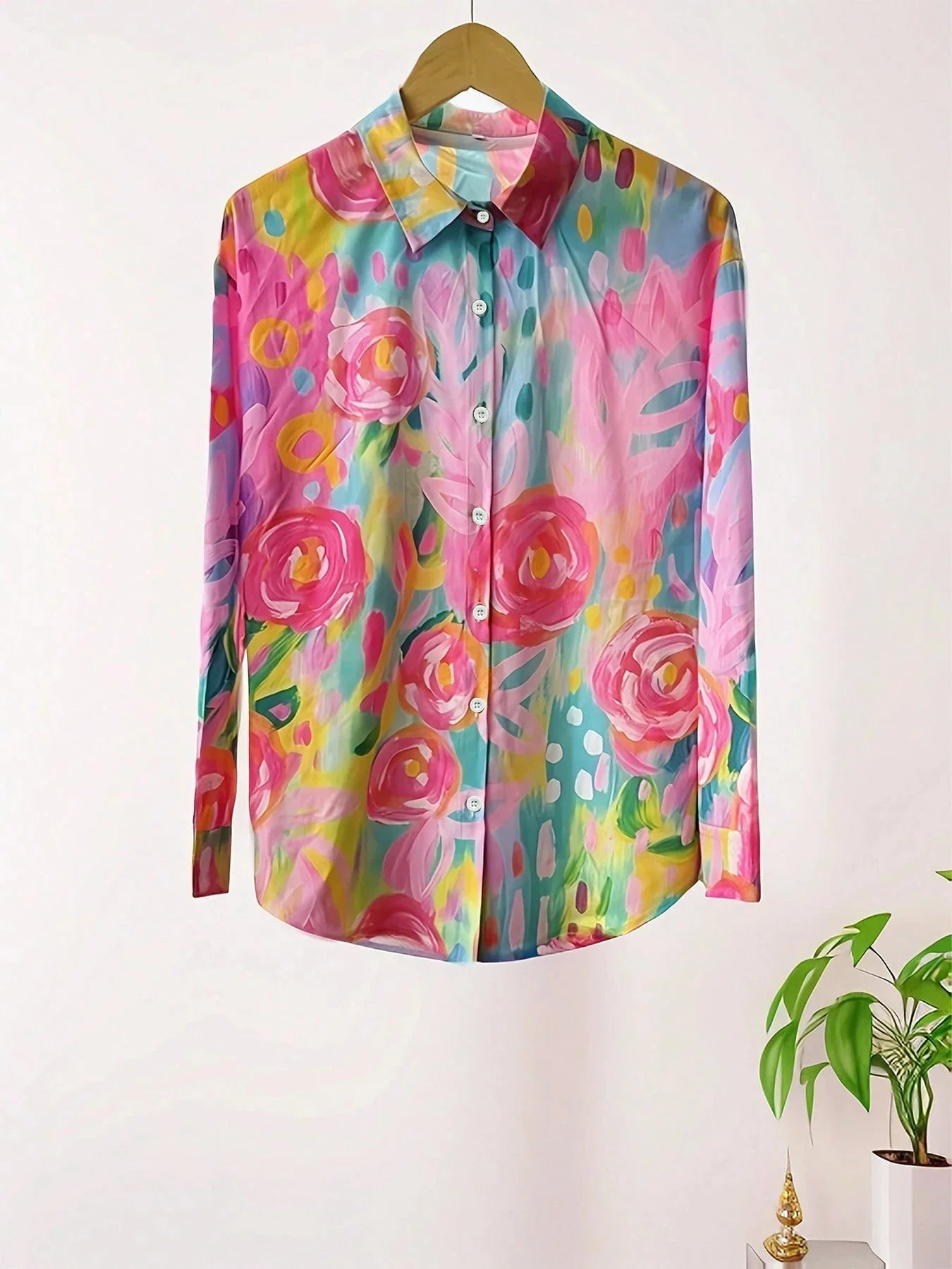 Ruby Playful Print Relaxed Blouse