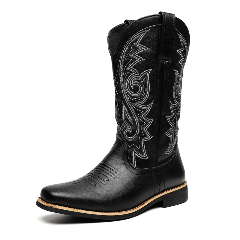 Lucas Carter Western Cowboy Boots