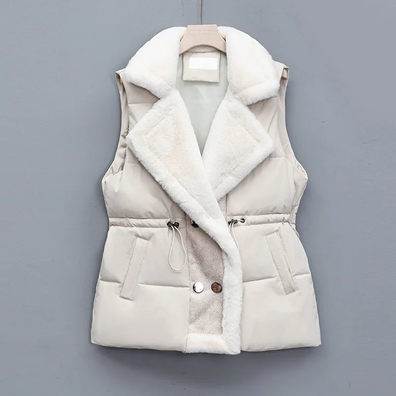 Sophie Bell Plush Winter Vest