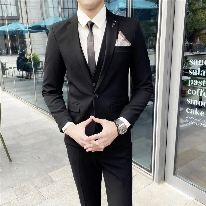 Harrison Blackwell Three-Piece Suit
