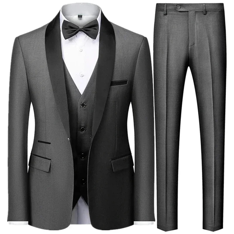 Kingsley Tuxedo Three-Piece Suit