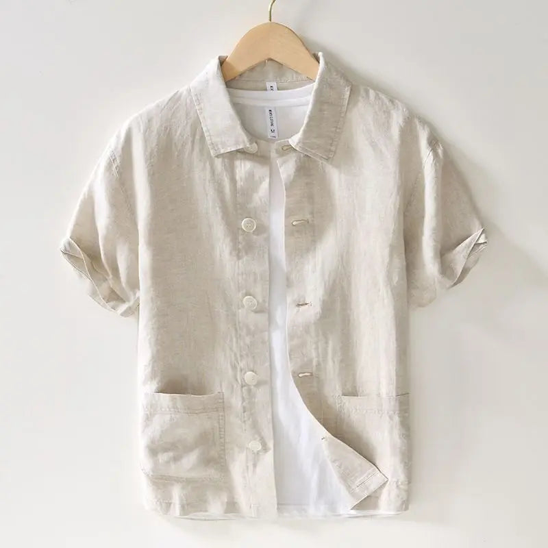 Harrison Linen Overshirt