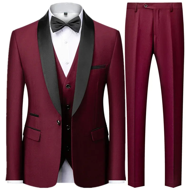 Kingsley Tuxedo Three-Piece Suit