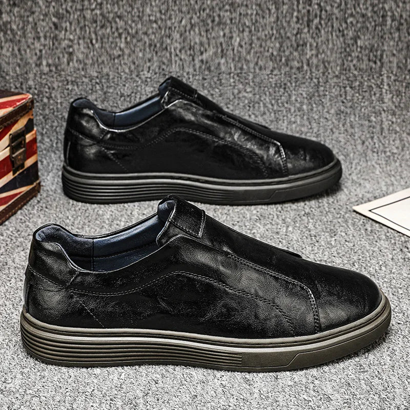 Dan Wellington Genuine Leather Sneakers